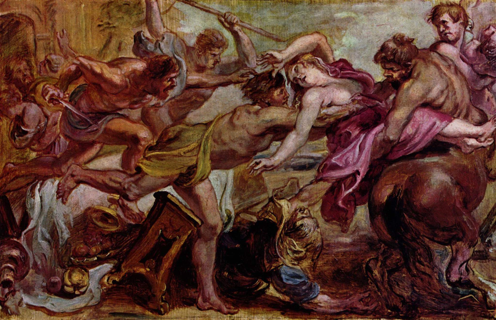Abduction of Hippodamia Peter Paul Rubens  1637-1638