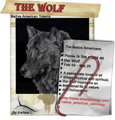 Native American astrology - the Wolf